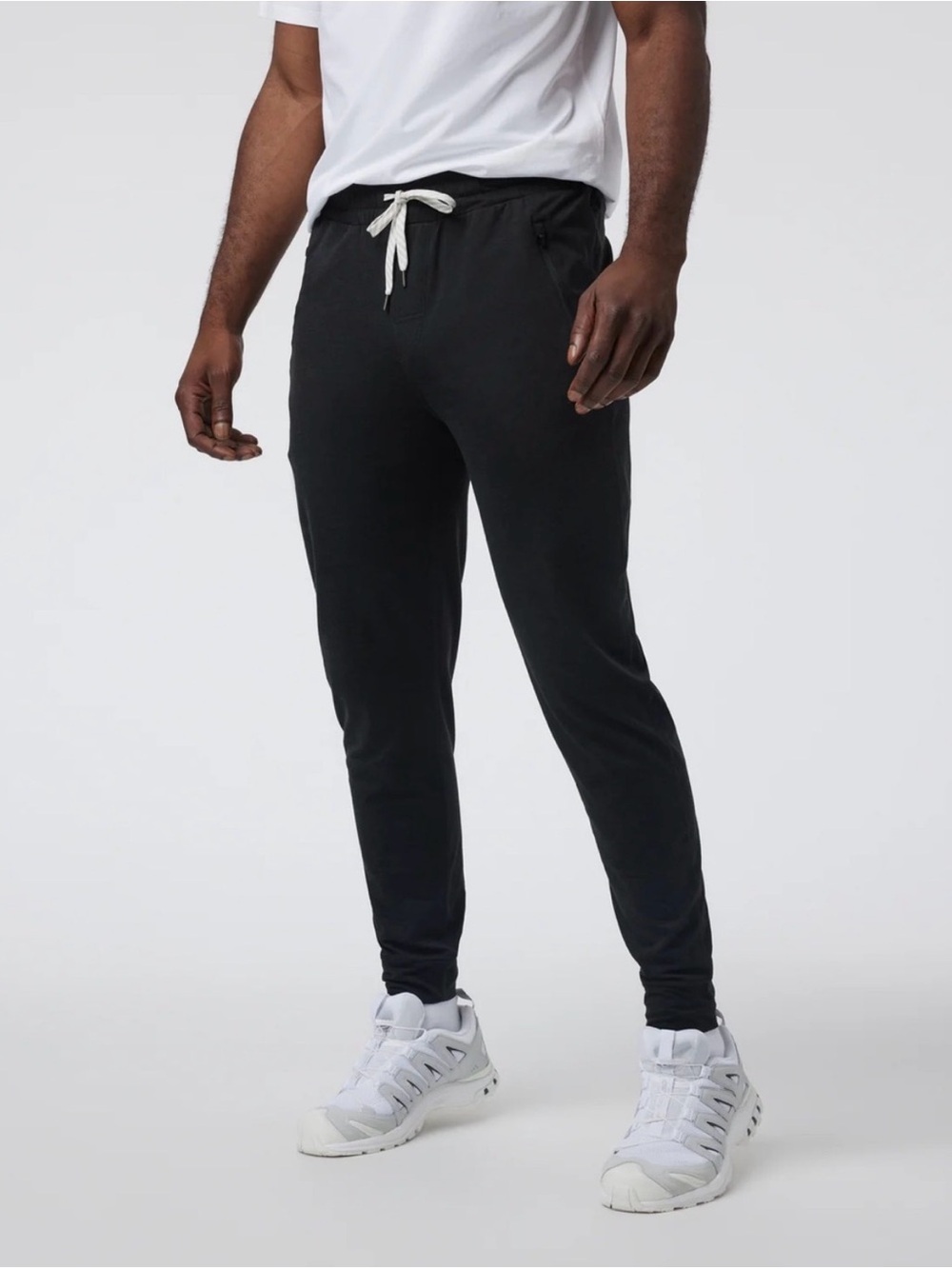 Vuori Ponto Performance Jogger Black Heather Pants V438 - Men's large